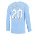 Manchester City Bernardo Silva #20 Voetbalkleding Thuisshirt 2023-24 Lange Mouwen